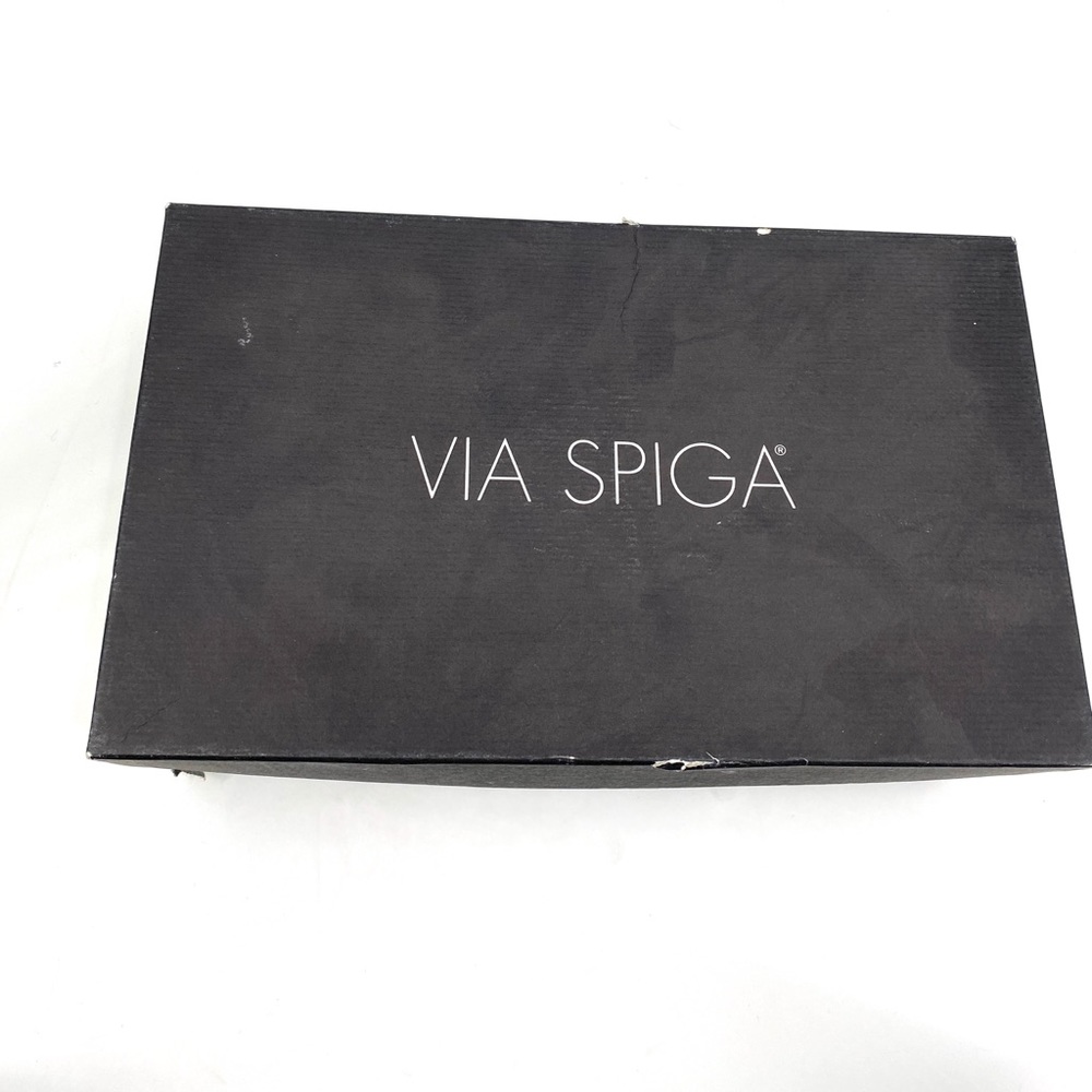 💕SALE💕Via Spiga Patten Leather Animal Print Heel - Picture 7 of 10